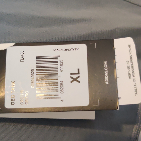 Adidas AEROREADY geo tank Men's XL - Picture 2 of 5
